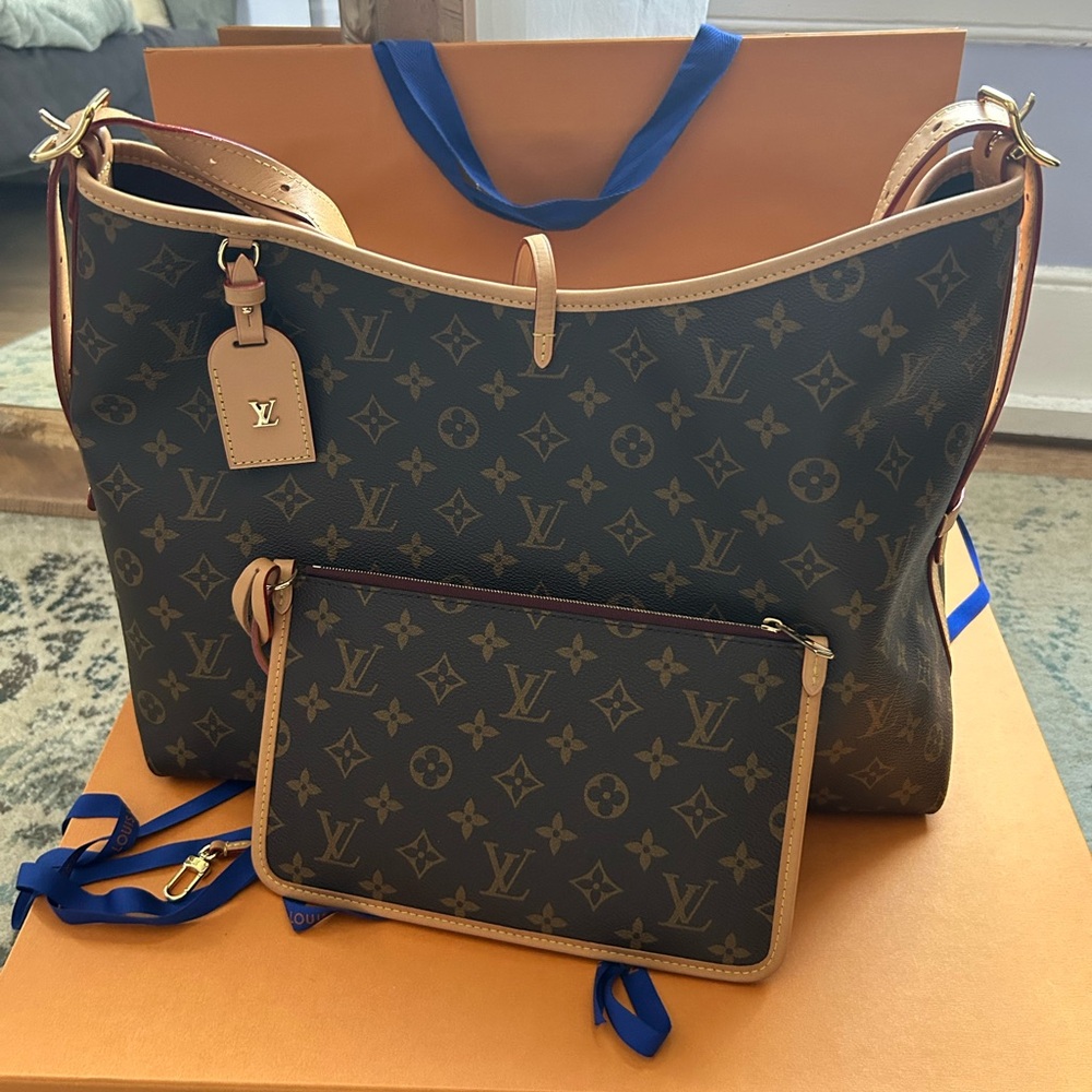 TRADE     AUTHENTIC Louis Vuitton Carry All MM - Picture 2 of 10